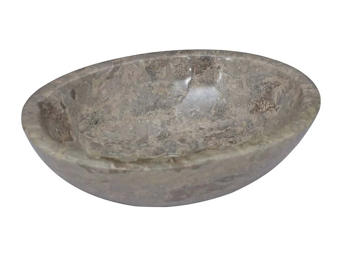 Lavabo de salle d'eau grise 53 x 40 x 15 cm 02_0002817