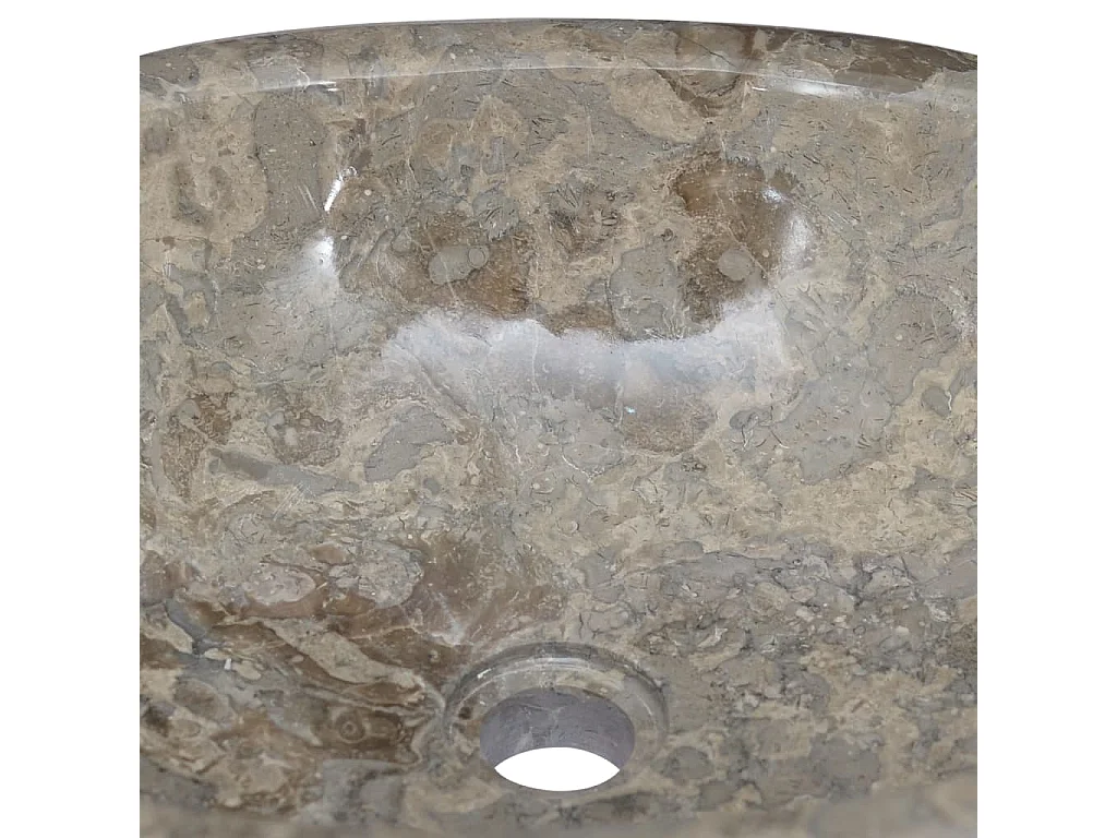 Lavabo de salle d'eau grise 53 x 40 x 15 cm 02_0002817