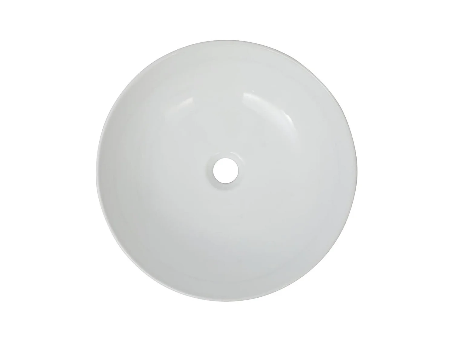 Lavabo salle de bain blanche 41.5 x 41.5 x 13.5 cm 02_0002524