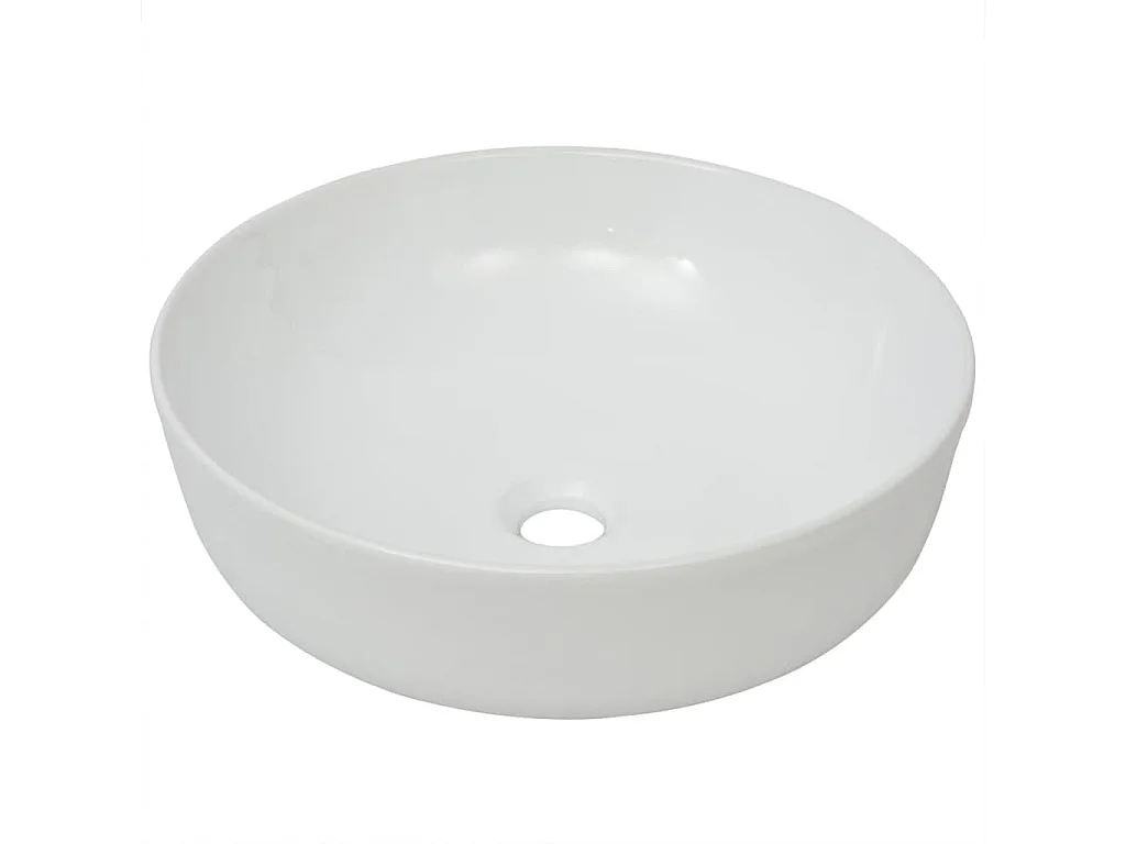 Lavabo salle de bain blanche 41.5 x 41.5 x 13.5 cm 02_0002524