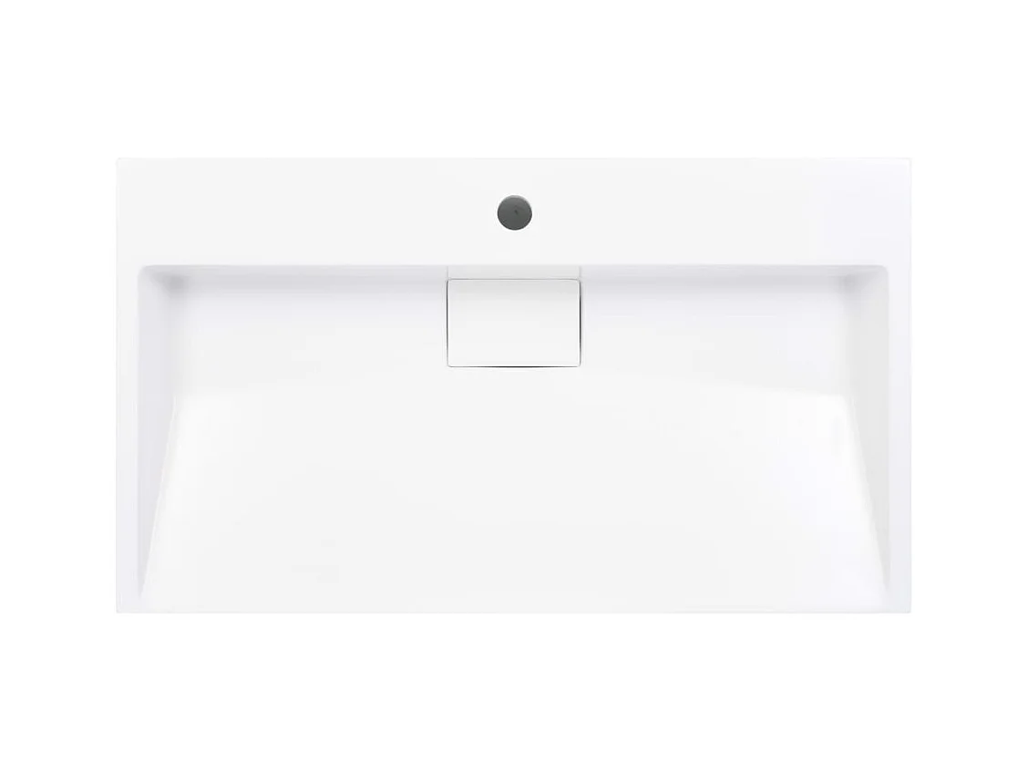 Lavabo salle de bain blanche 80 x 46 x 11 cm 02_0002634