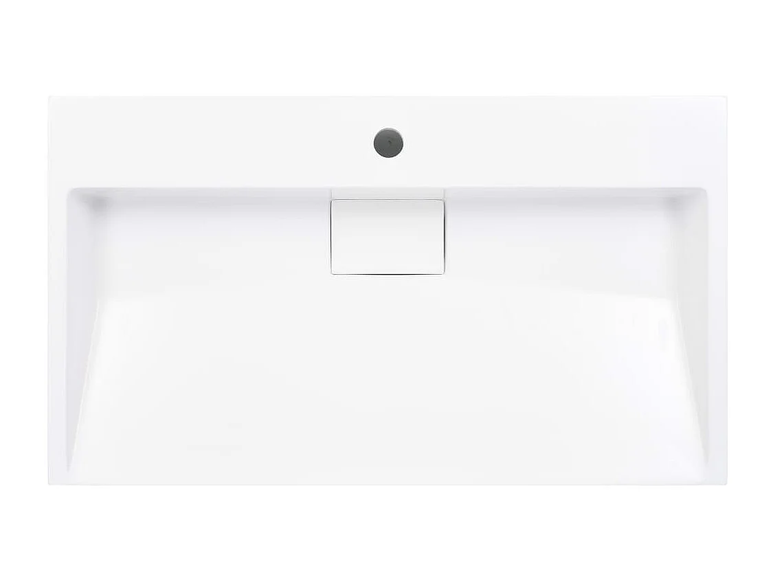 Lavabo salle de bain blanche 80 x 46 x 11 cm 02_0002634