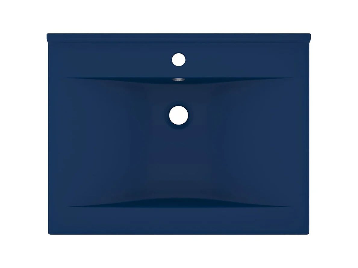 Lavabo avec trou de bleue 60 x 46 x 16 cm 02_0002765