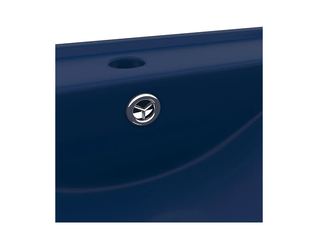 Lavabo avec trou de bleue 60 x 46 x 16 cm 02_0002765