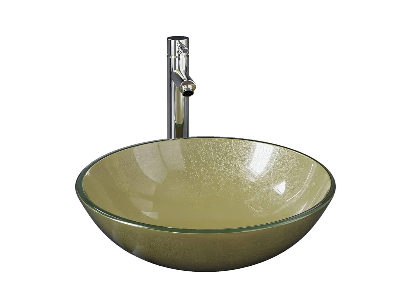 Lavabo vasque salle de verre 42 x 42 x 30.3 cm 02_0002864