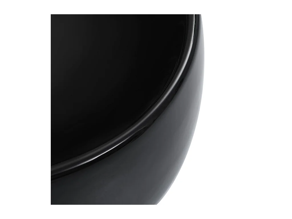 Lavabo salle de bain noire 44.5 x 39.5 x 14.5 cm 02_0002615