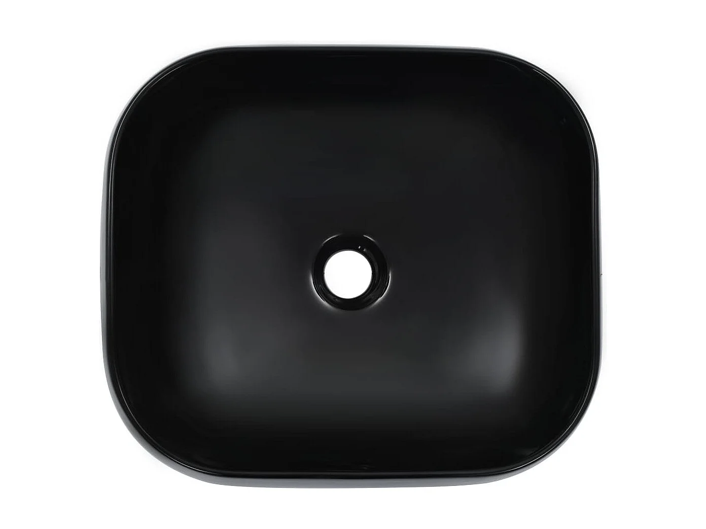 Lavabo salle de bain noire 44.5 x 39.5 x 14.5 cm 02_0002615
