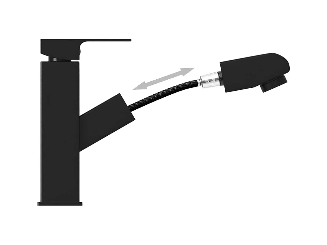 Torneira de lavatório retrátil para banheiro misturador de lavatório acabamento interno para banheiro 157 x 172 mm preto 02_0003528