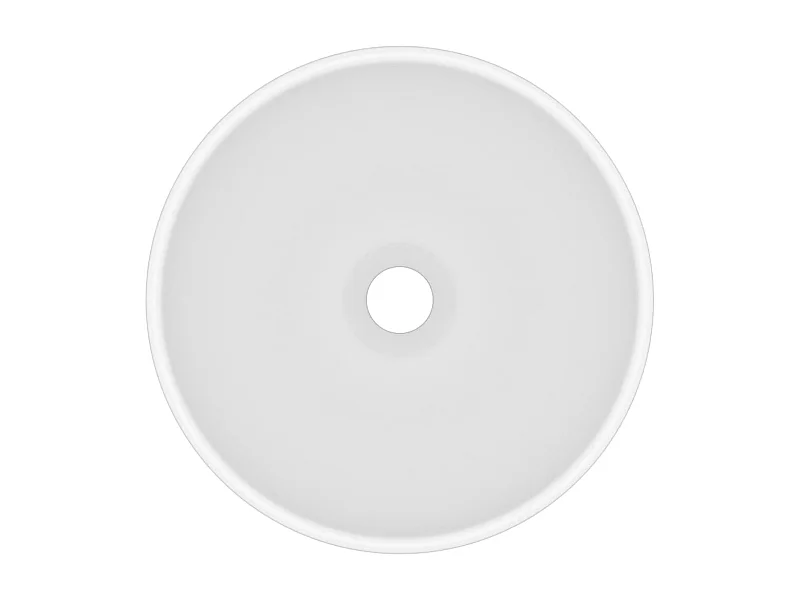 Lavabo rond de luxe blanche 32.5 x 32.5 x 14 cm 02_0002707