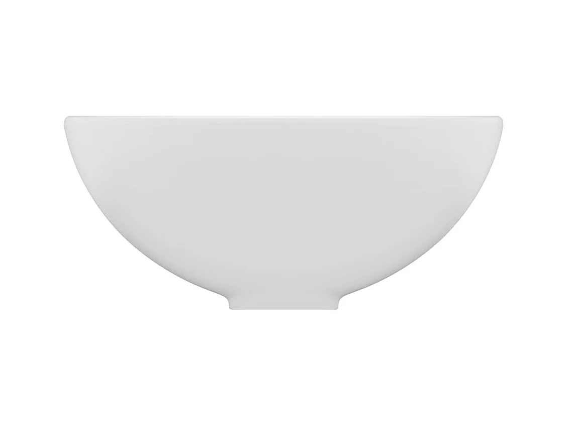 Lavabo rond de luxe blanche 32.5 x 32.5 x 14 cm 02_0002707