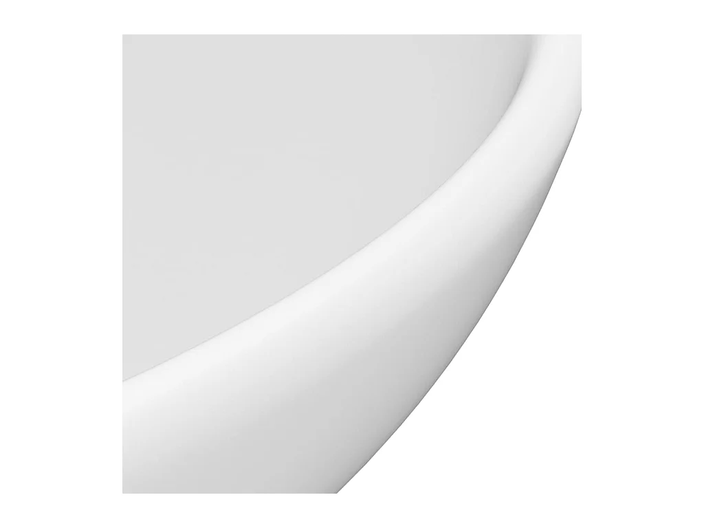 Lavabo rond de luxe blanche 32.5 x 32.5 x 14 cm 02_0002707