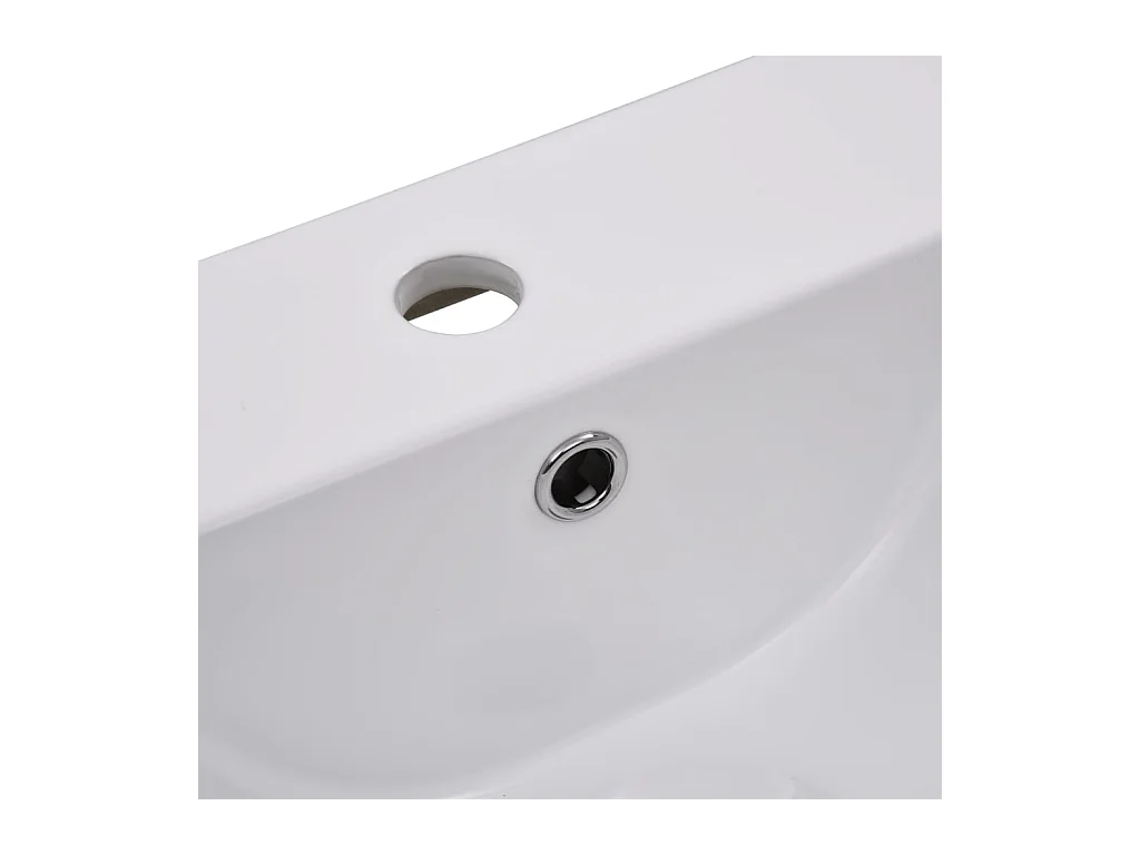 Lavabo de baño empotrado 42 cm cerámica blanca 02_0002642