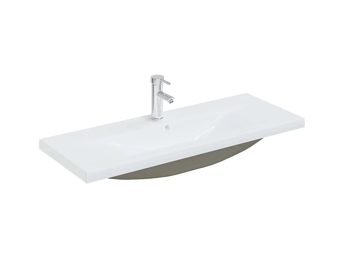 Lavabo vasque salle de blanche 101 x 39 x 18 cm 02_0002799