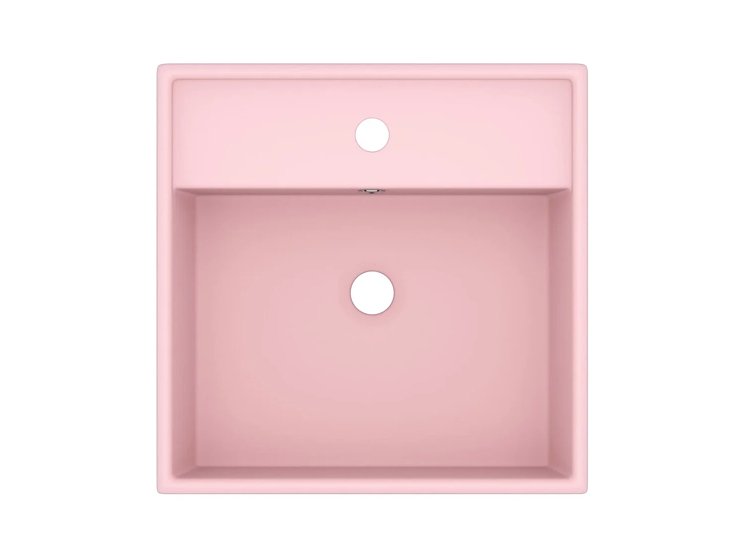 Lavabo carré de luxe 41 x 41 x 15 cm 02_0002686