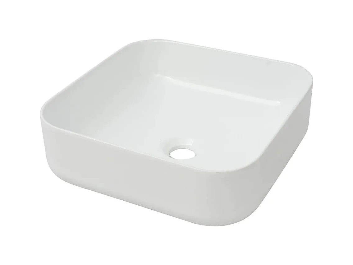 Lavabo vasque salle de blanche 38 x 38 x 13.5 cm 02_0002525
