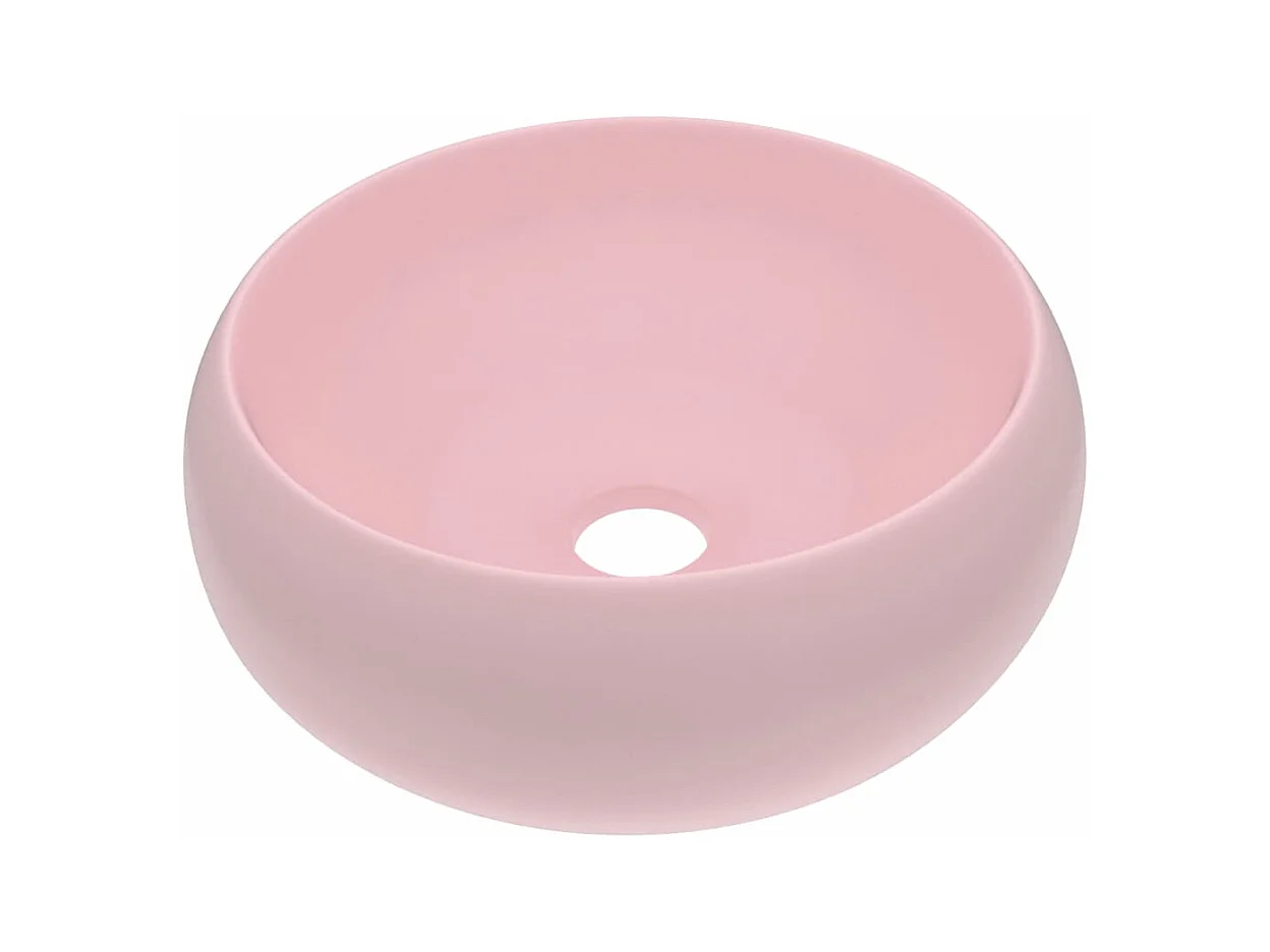 Lavabo rond de luxe 40 x 40 x 15 cm 02_0002741