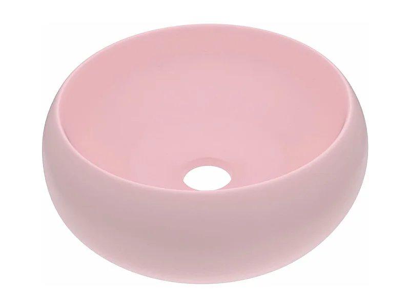 Lavabo rond de luxe 40 x 40 x 15 cm 02_0002741