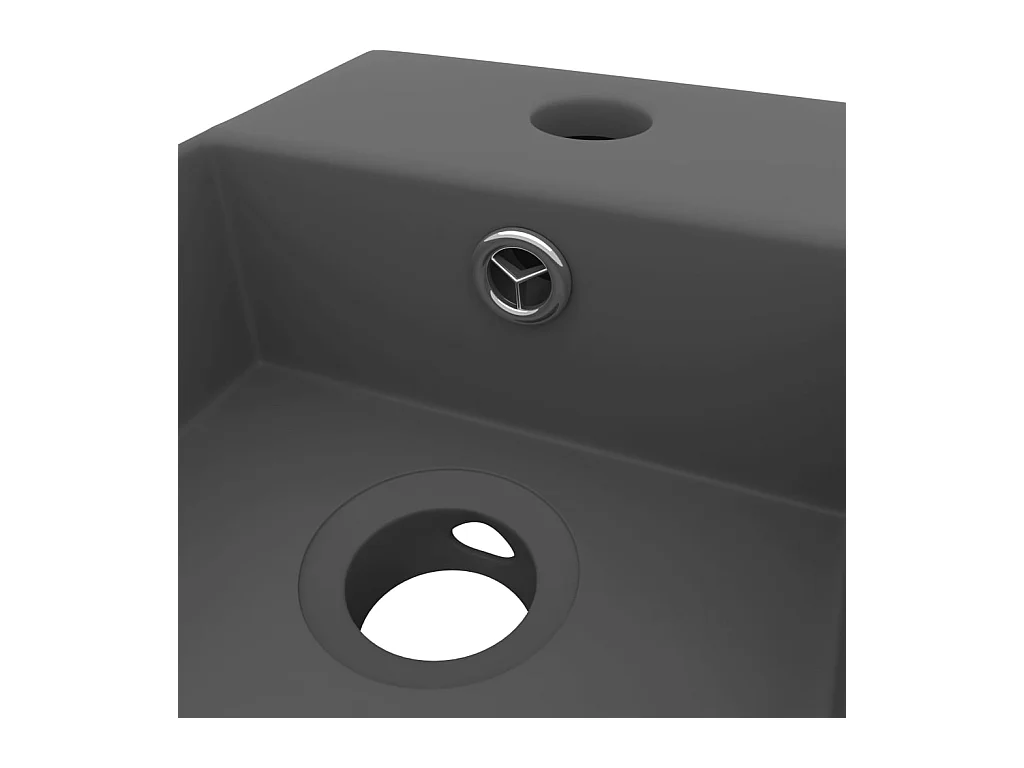 Lavabo salle de bain grise 48 x 25 x 15 cm 02_0002736