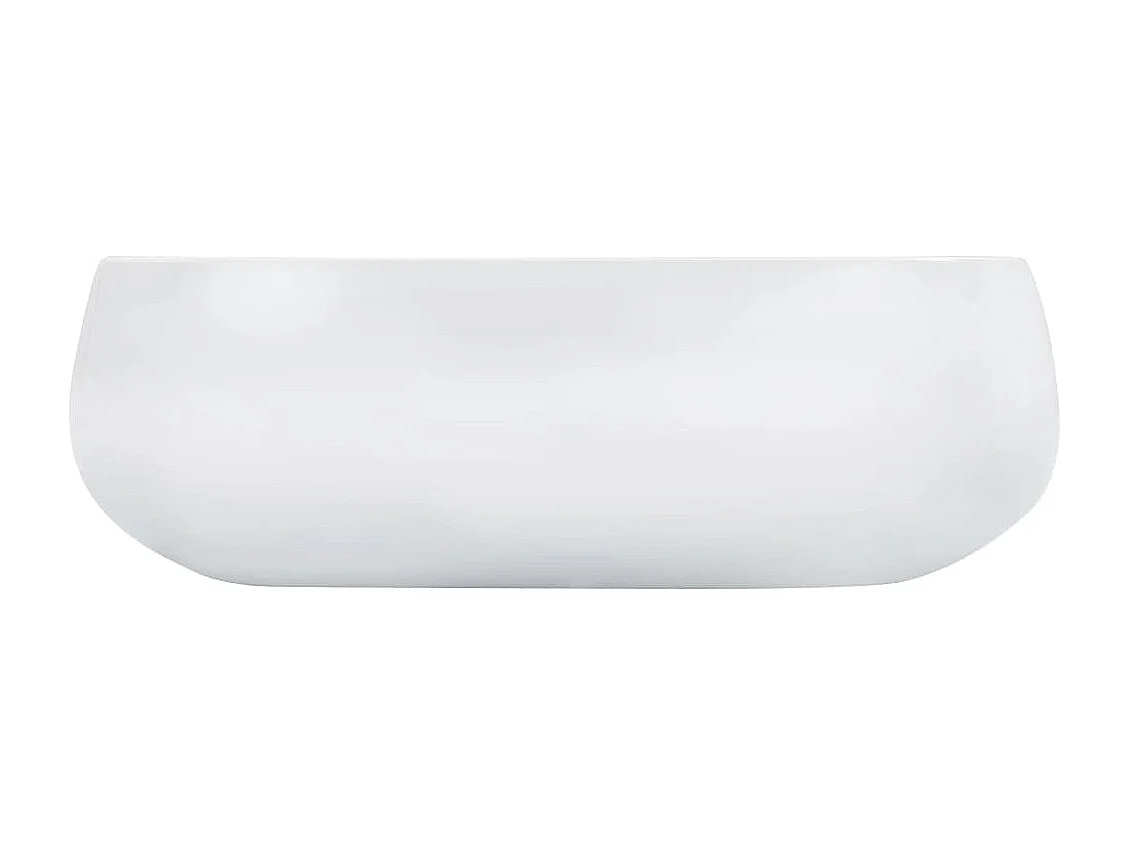 Lavabo lave-mains vasque à blanche 44.5 x 39.5 x 14.5 cm 02_0002614
