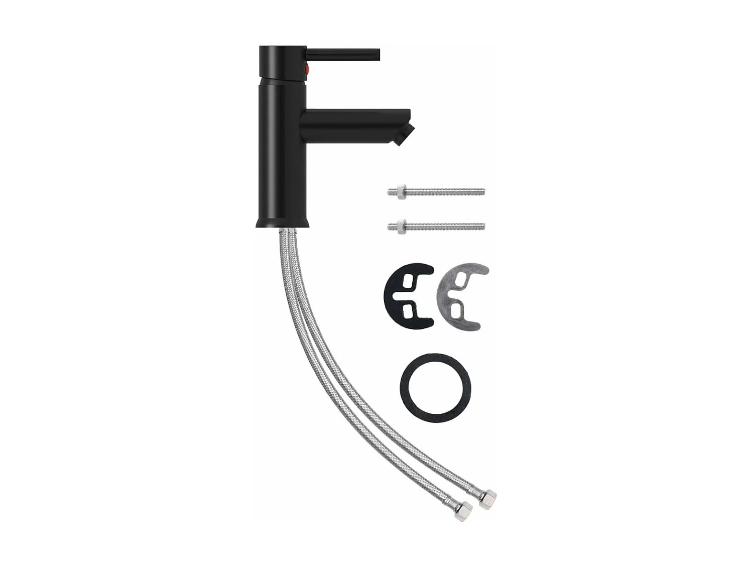 Robinet de lavabo de noire 13 x 13 x 17.6 cm 02_0003522