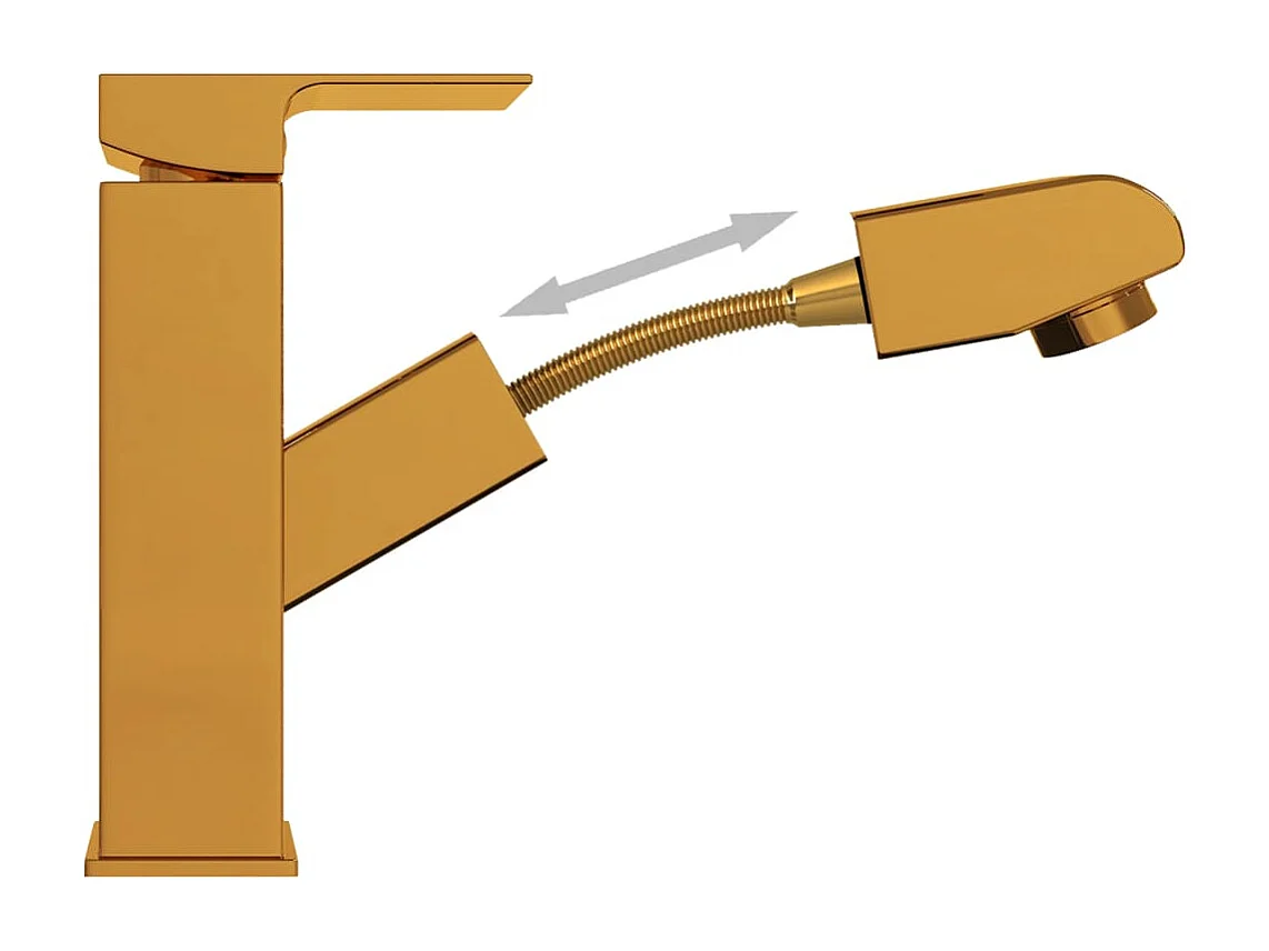 Robinet de lavabo rétractable 15.7 x 15.7 x 17.2 cm 02_0003526