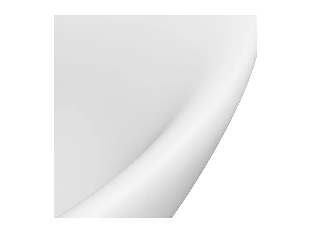 Lavabo ovale de luxe blanche 58.5 x 39 x 21 cm 02_0002674