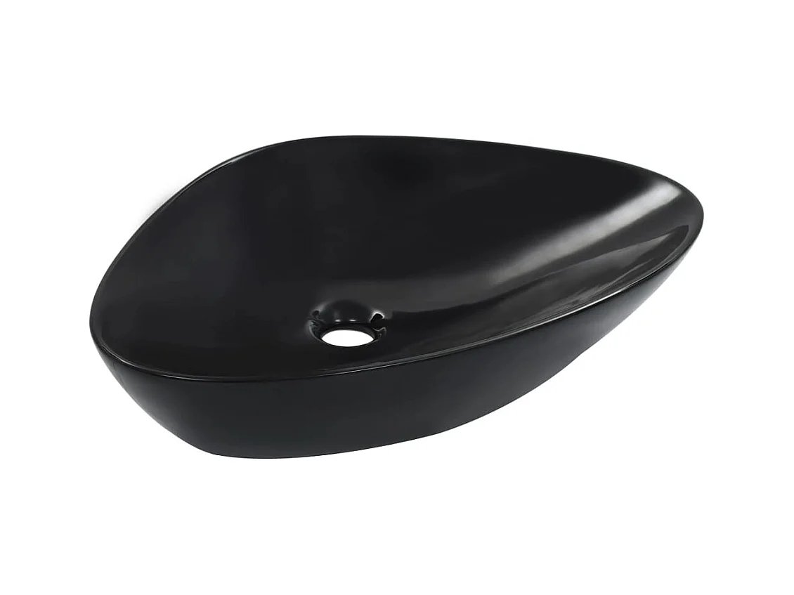 Lavabo lave-mains vasque à noire 58.5 x 39 x 21 cm 02_0002611