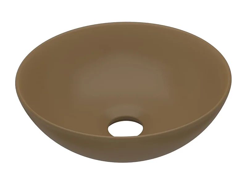 Lavabo de salle de crème 28 x 28 x 10 cm 02_0002727