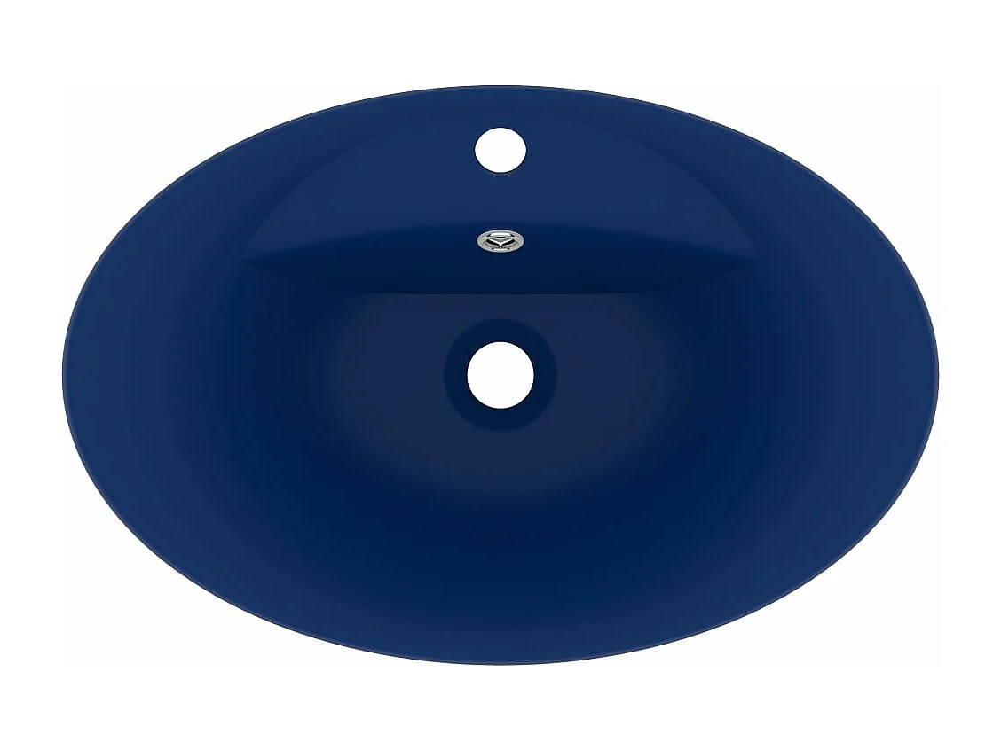 Lavabo ovale de luxe bleue 58.5 x 39 x 21 cm 02_0002677