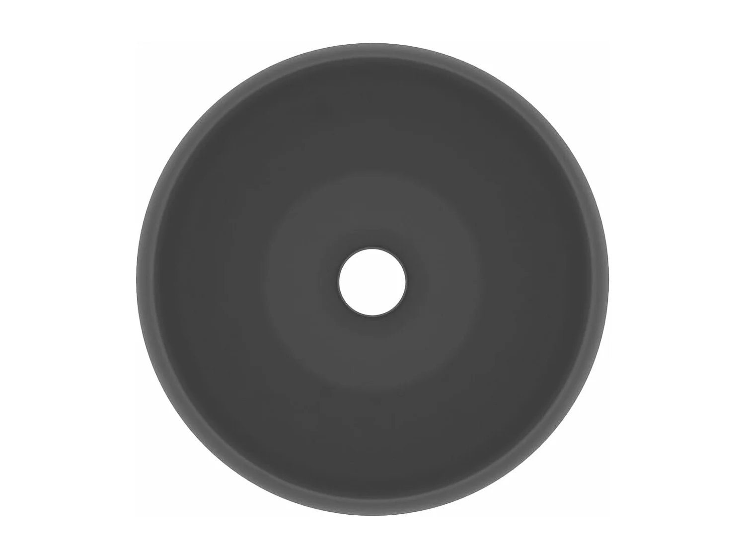 Lavabo rond de luxe grise 40 x 40 x 15 cm 02_0002747