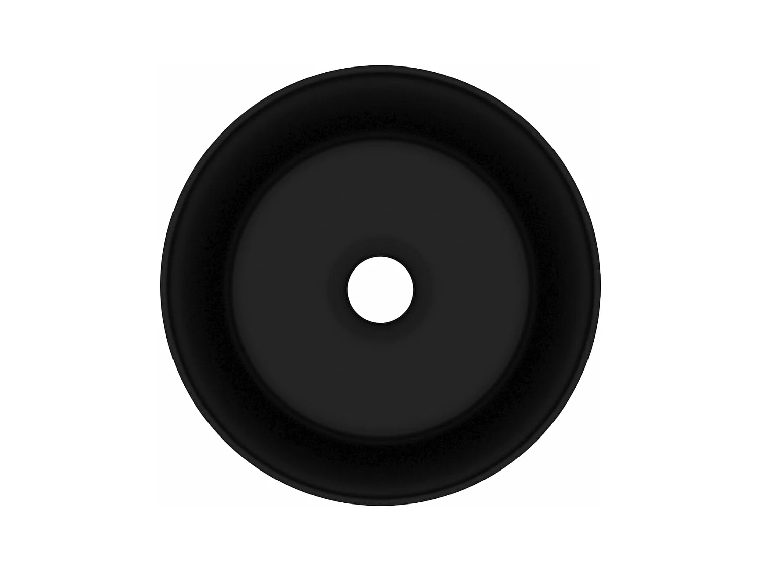 Lavabo salle de bain noire 40 x 40 x 15 cm 02_0002761