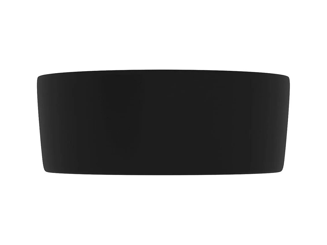 Lavabo salle de bain noire 40 x 40 x 15 cm 02_0002761