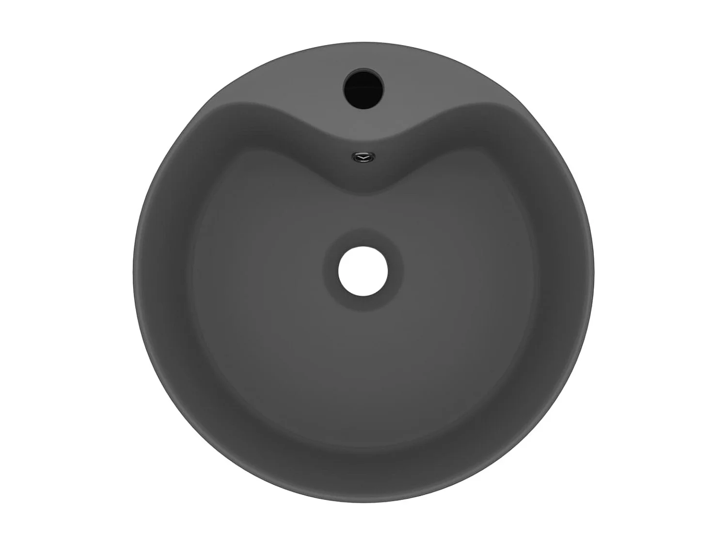 Lavabo de luxe avec grise 36 x 36 x 13 cm 02_0002780