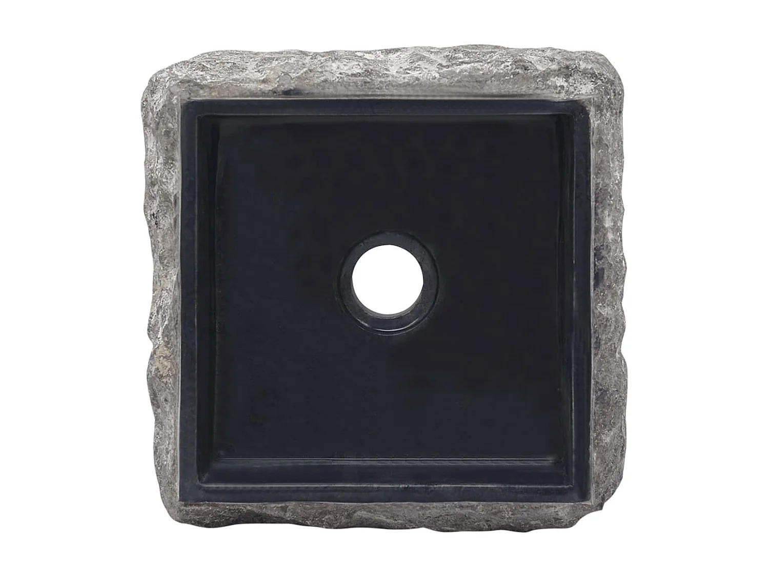 Lavabo vasque salle de noire 30 x 30 x 13 cm 02_0002819