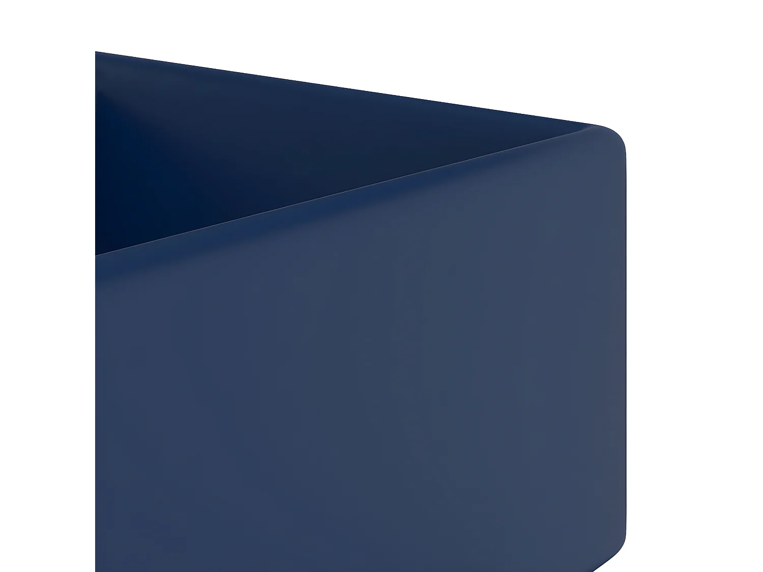 Lavabo carré de luxe bleue 41 x 41 x 15 cm 02_0002688