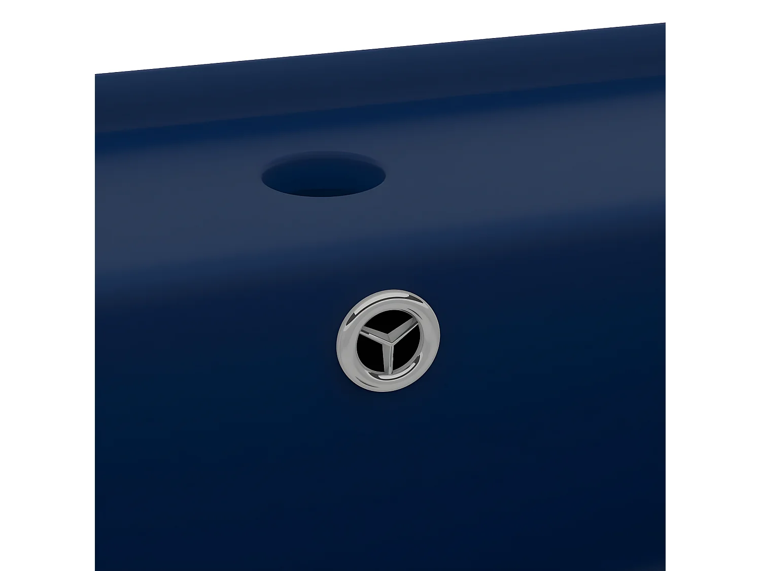 Lavabo carré de luxe bleue 41 x 41 x 15 cm 02_0002688