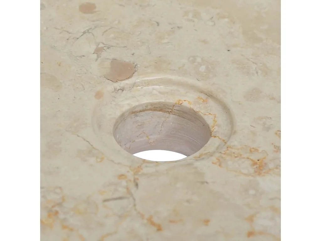 Lavabo de salle d'eau crème 40 x 40 x 100 cm 02_0002812