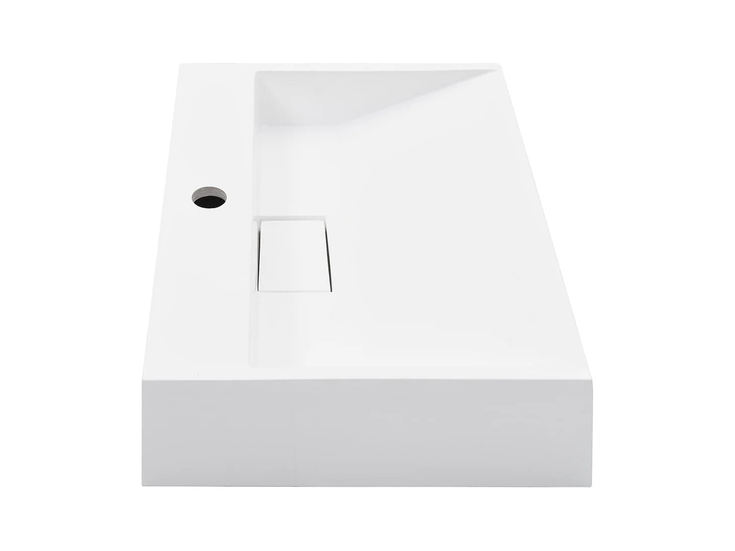 Lavabo lave-mains vasque à blanche 50 x 38 x 13 cm 02_0002632