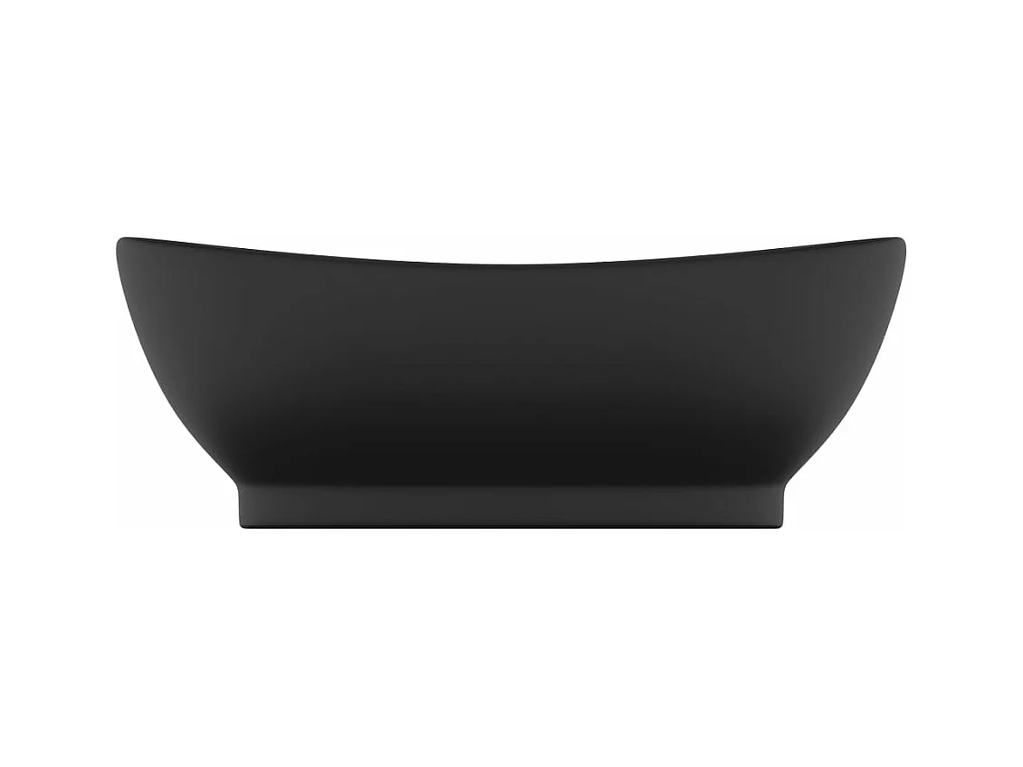 Lavabo ovale de luxe noire 58.5 x 39 x 21 cm 02_0002684