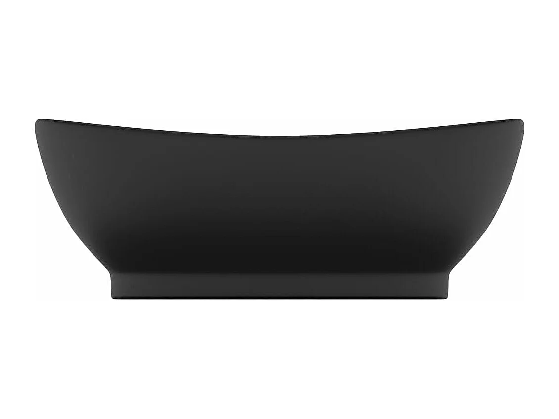 Lavabo ovale de luxe noire 58.5 x 39 x 21 cm 02_0002684