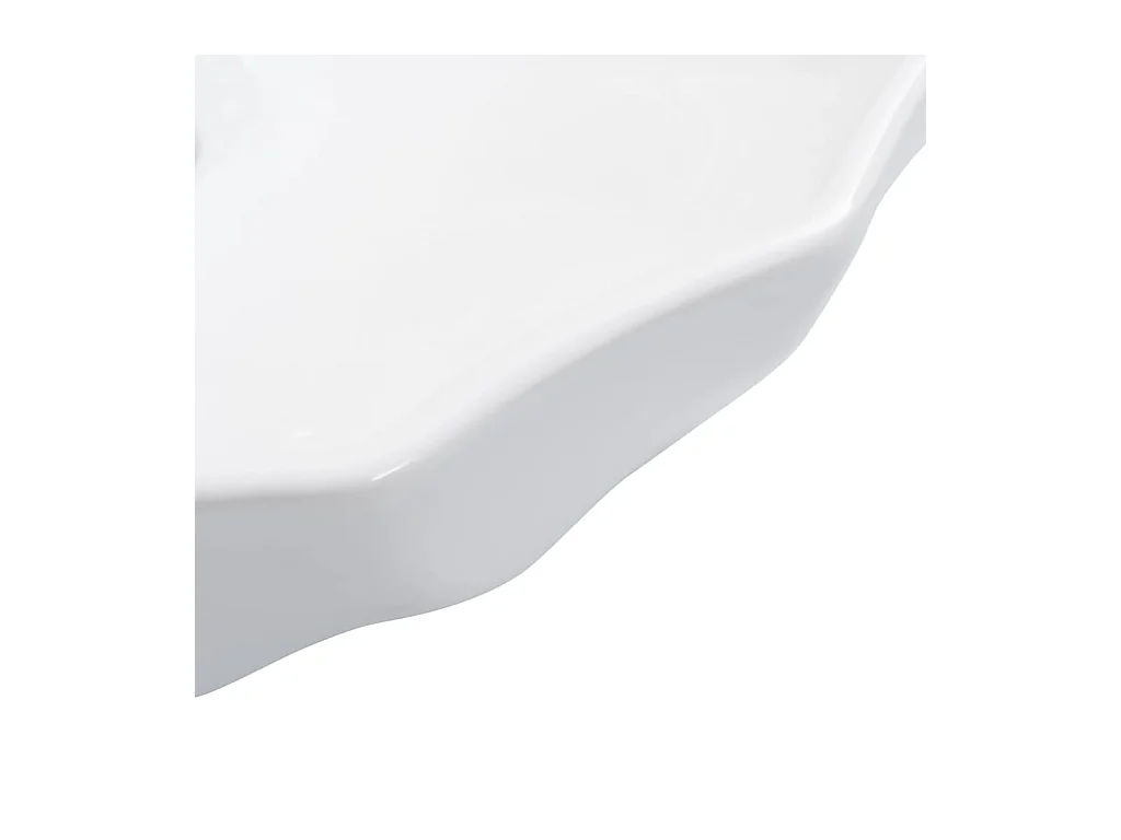 Lavabo lave-mains vasque à blanche 46 x 46 x 17 cm 02_0002630