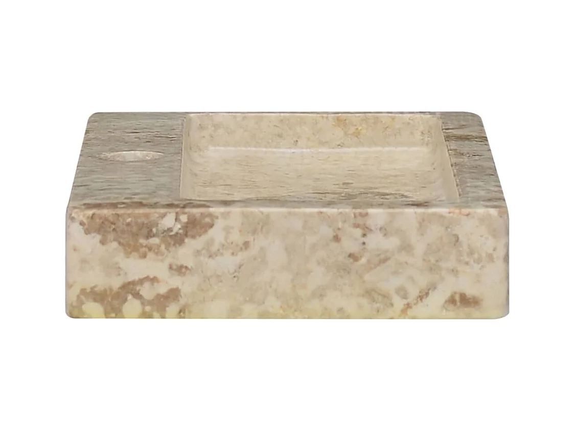 Lavabo da bagno lavabo da appoggio per wc lavabo da bagno lavabo da bagno interno casa 38 x 24 cm marmo crema 02_0002830