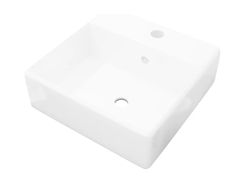 Lavabo luxueuse vasque salle blanche 41 x 41 x 15 cm 02_0002485