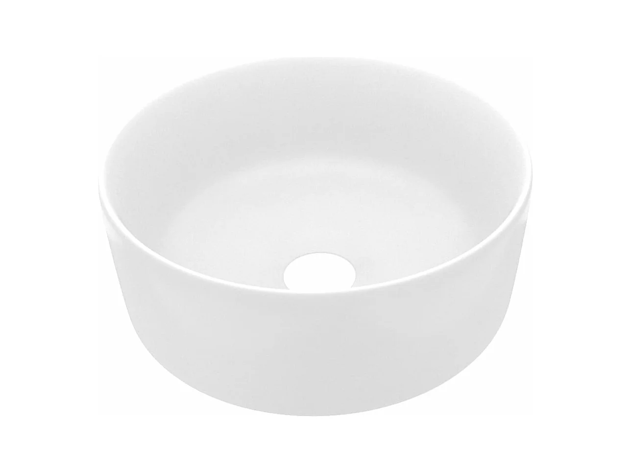 Lavabo rond diamètre 40 blanche 40 x 40 x 15 cm 02_0002751