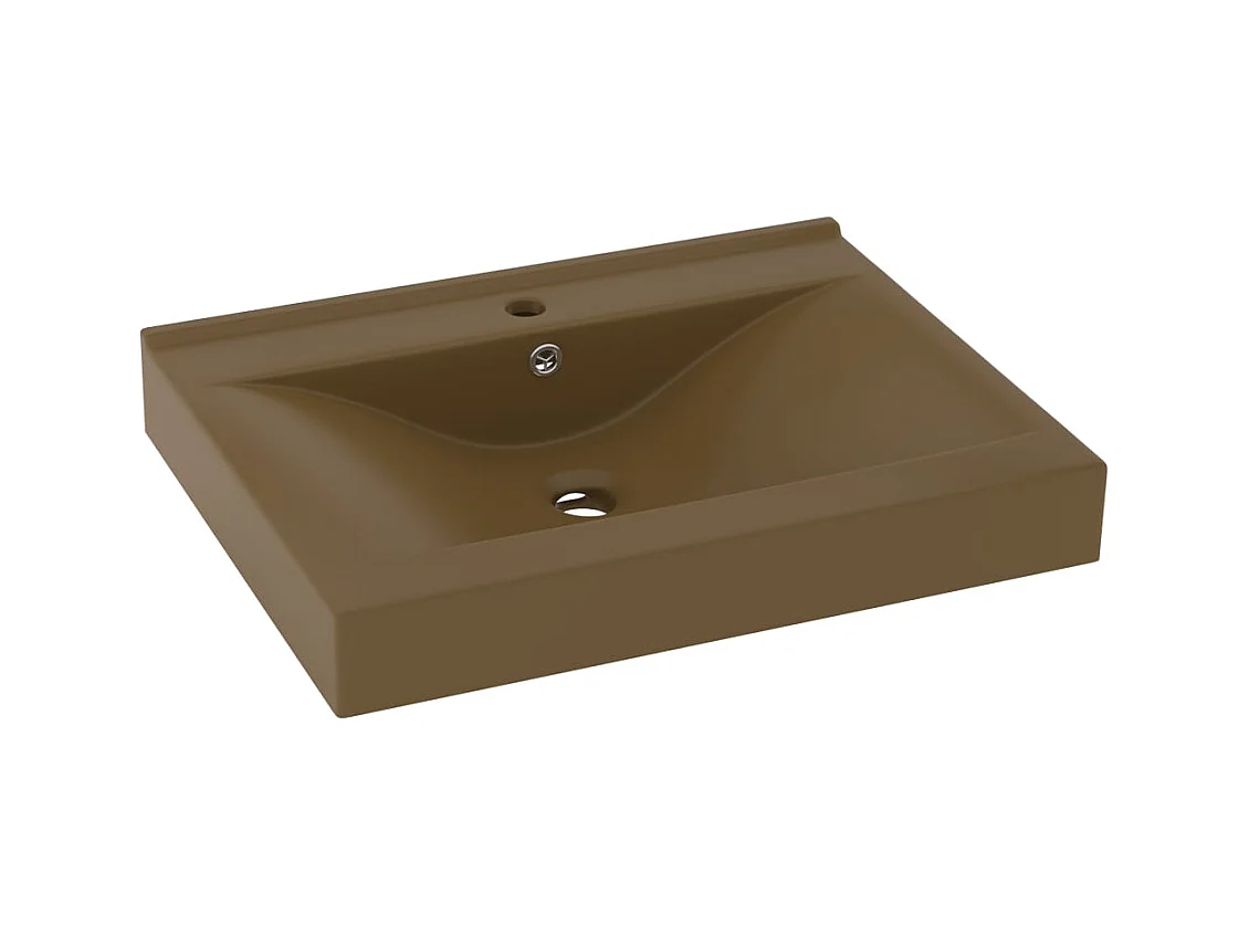 Lavabo avec trou de crème 60 x 46 x 16 cm 02_0002771