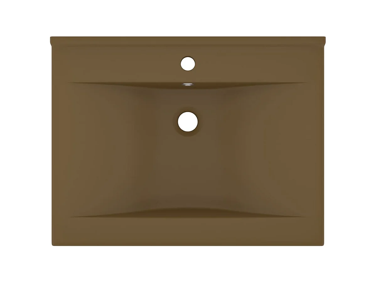 Lavabo avec trou de crème 60 x 46 x 16 cm 02_0002771