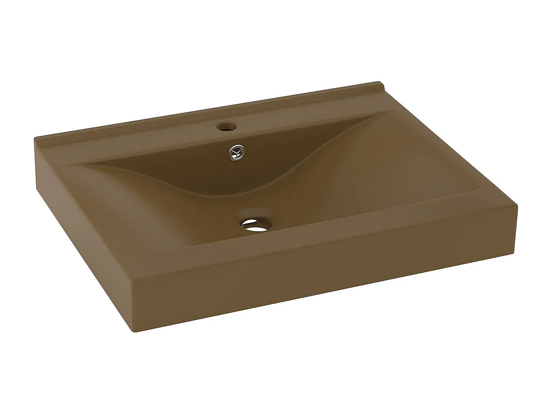 Lavabo avec trou de crème 60 x 46 x 16 cm 02_0002771