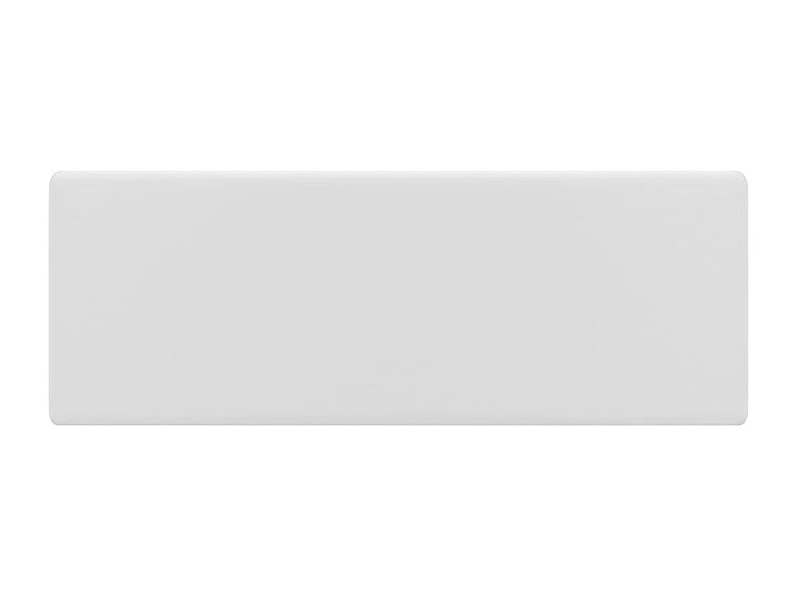 Pia quadrada de luxo com bancada de transbordamento, lavatório para banheiro, sala de cosméticos, casa, 41 x 41 cm, cerâmica branca fosca 02_0002685