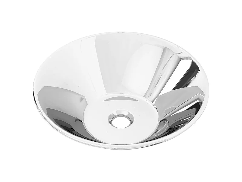 Lavabo Lavabo sobre encimera Fregadero para montar Cuarto de baño Interior Ducha WC Cabina Hogar 42 x 14 cm Cerámica 02_0002598