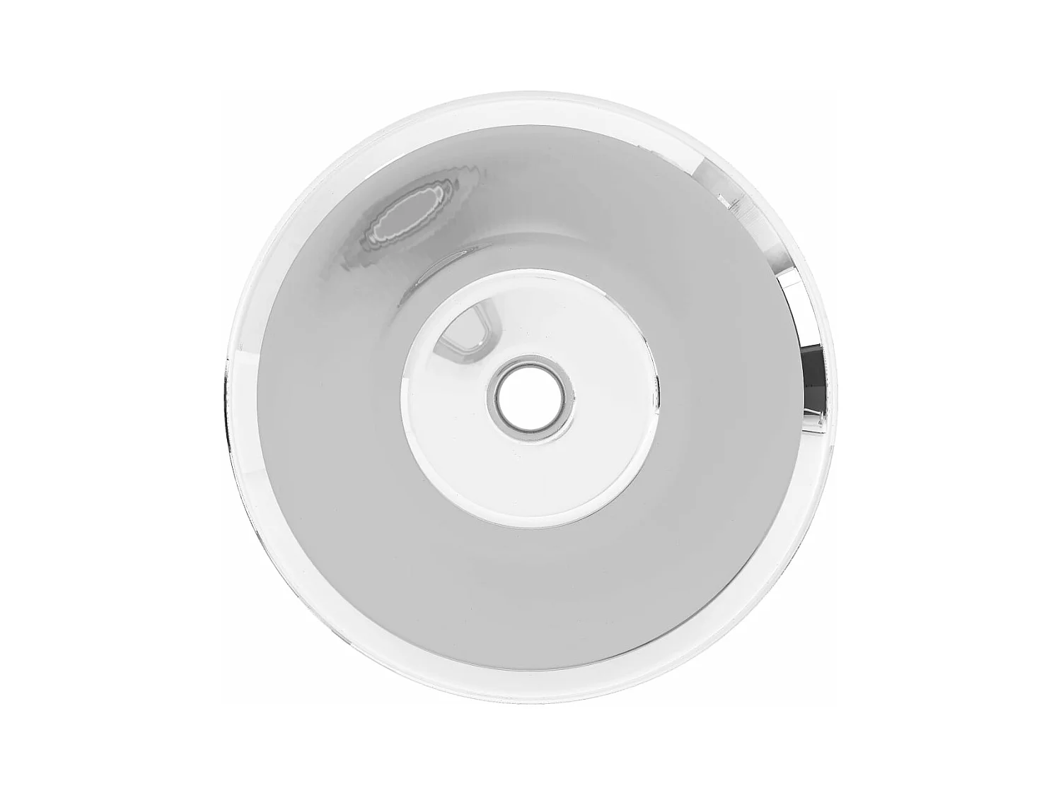 Lavabo Lavabo sobre encimera Fregadero para montar Cuarto de baño Interior Ducha WC Cabina Hogar 42 x 14 cm Cerámica 02_0002598